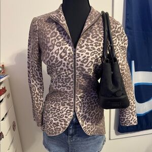 Rachel Roy designer zip up